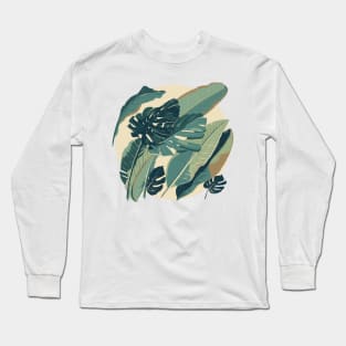 Tropical Plants Long Sleeve T-Shirt